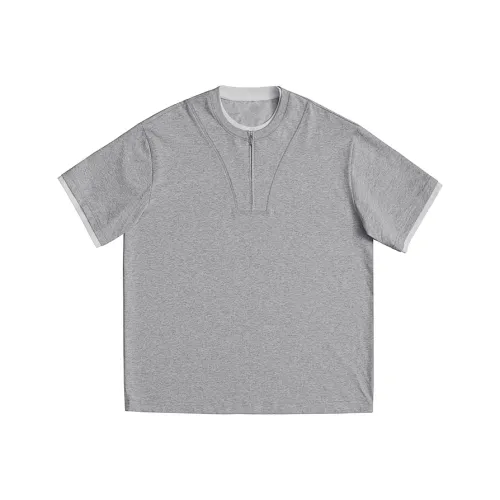 SHOULIU Вересковый серый Унисекс Т-рубашки