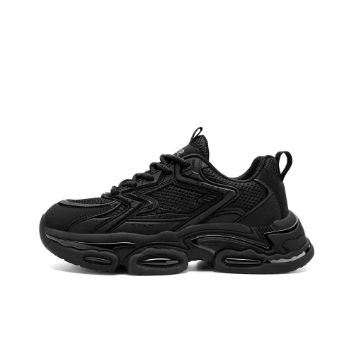 JEEP SPIRIT Низкий топ массивные кроссовки мужской графитовый черный