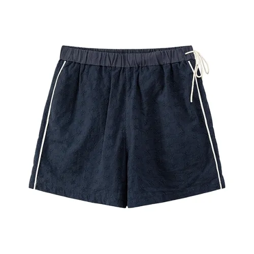 CHUU Темно-синие женские повседневные шорты
