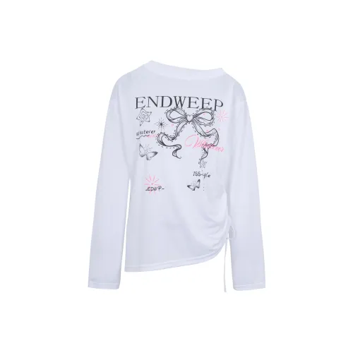 KSXN Белый Женские T-рубашки