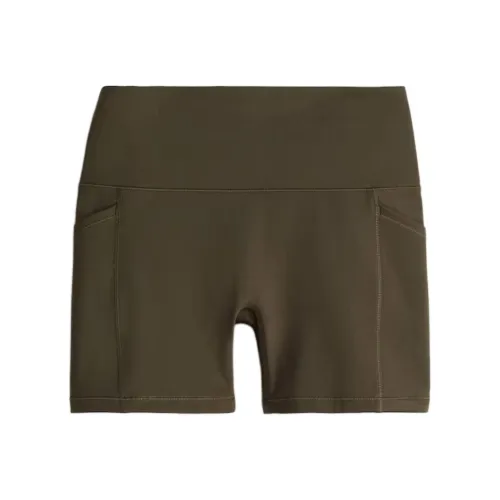 H&M Хаки зеленые Женские спортивные шорты