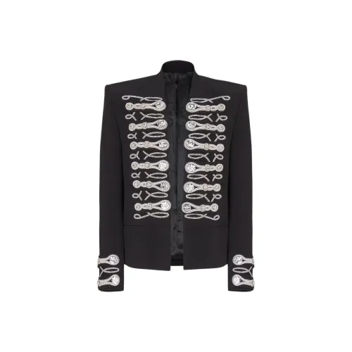 BALMAIN Куртки и Пальто Мужской Черный
