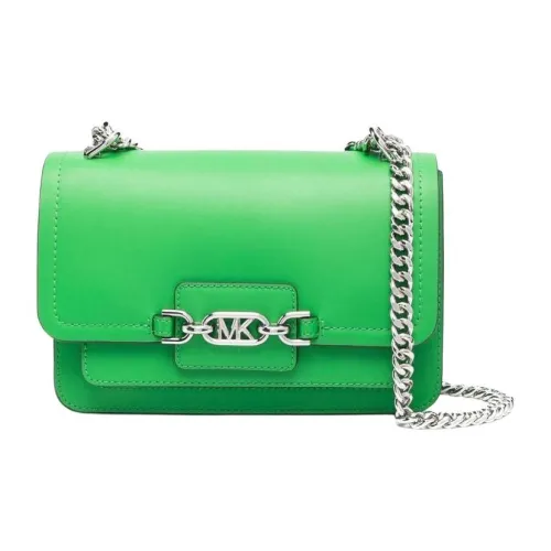 MICHAEL KORS Heather Корова Кожа Сумка через плечо Женская Зеленая