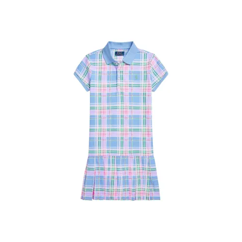 Polo Ralph Lauren Платье Синий Фиолетовый Детское