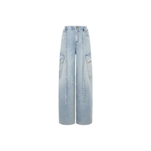 Ann Andelman Светло-синие Женские Джинсы