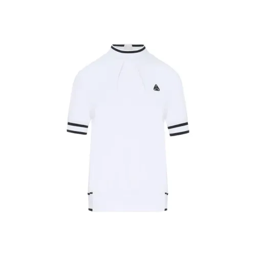 LI NING 1990 GOLF серия T-рубашка Женская Стандартная Белая