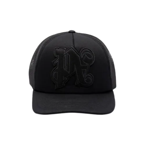 PALM ANGELS Хлопок Полиэстер Бейсболки Мужские Черные