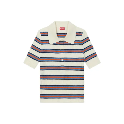KENZO Экрю Женские Поло
