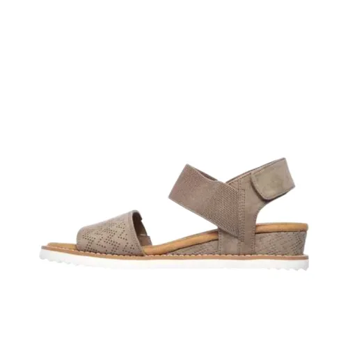Skechers BOBS Desert Kiss One Ремень Сандалии Женские Коричневый