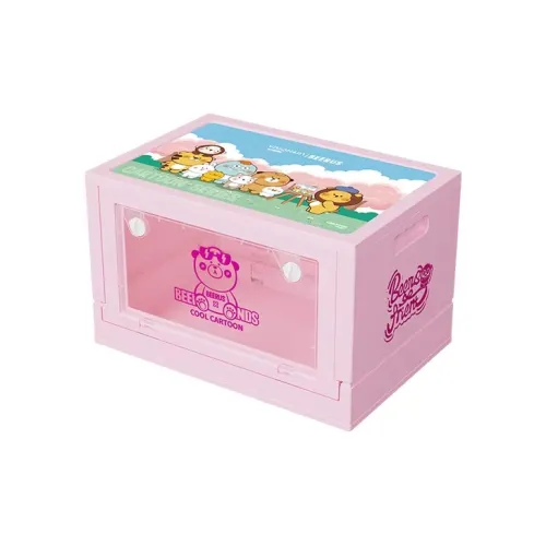 BEERUS PP Пластик Хранение Коробка Стандартная Детский Розовый