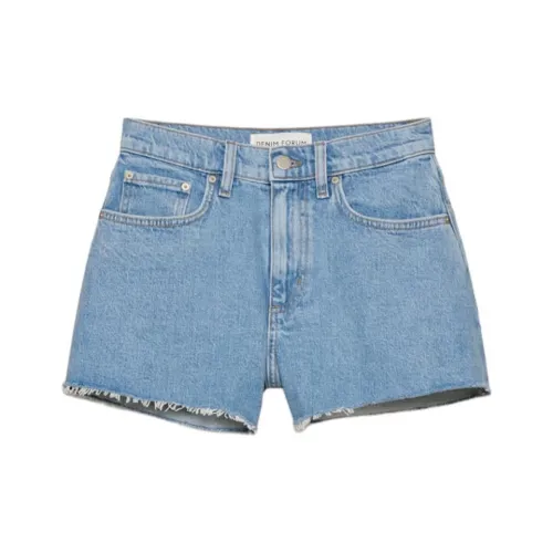 ARITZIA SS25 Denim Forum Jodie CURVE Fit Hi Step Stitch Mini Denim Short Women's