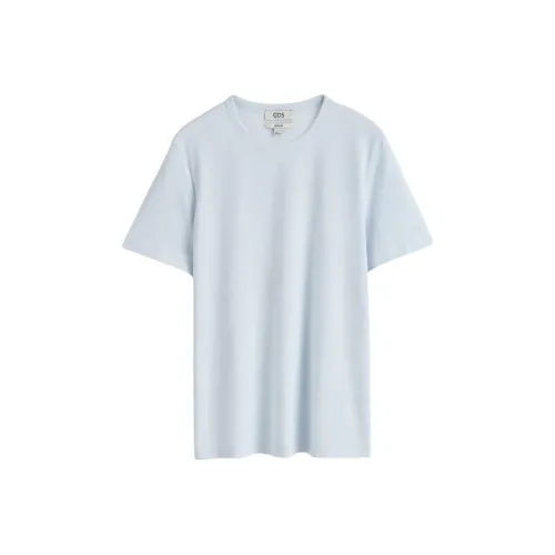 COS Светло-синие мужские футболки T