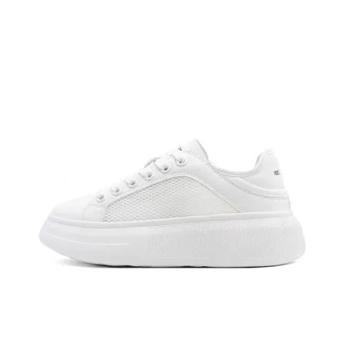 RED DRAGONFLY Низкий топ повседневный женский белый