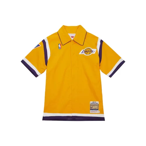 MITCHELL NESS Баскетбольная Джерси Мужская Желтая