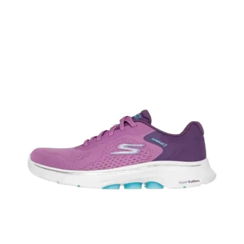 Skechers GOWALK Low Топ Casual Женский Розовый