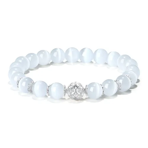 PUTUOSHANWENCHUANG Стекло Кошачий глаз Браслеты Унисекс