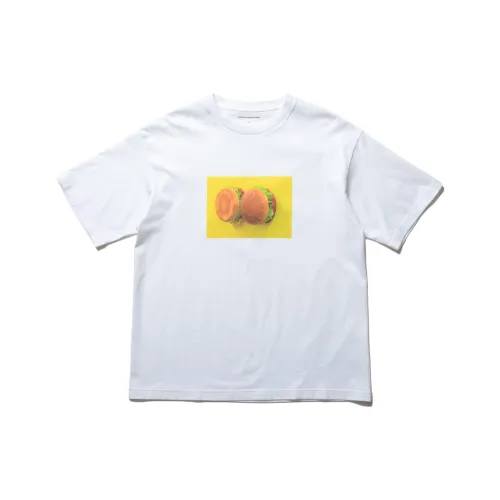 Uniform Experiment Takuro Tamayama Collaboration Белая Мужская Футболка