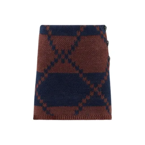 JW Anderson Повседневные короткие юбки женские Морской синий