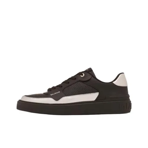 BALMAIN B Court FLIP Low Топ Скейтборд Кроссовки Мужские Черные