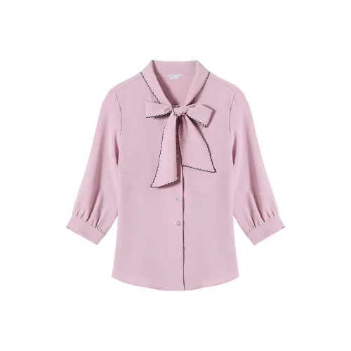 Mu Qingqing Шифон Рубашка Женская