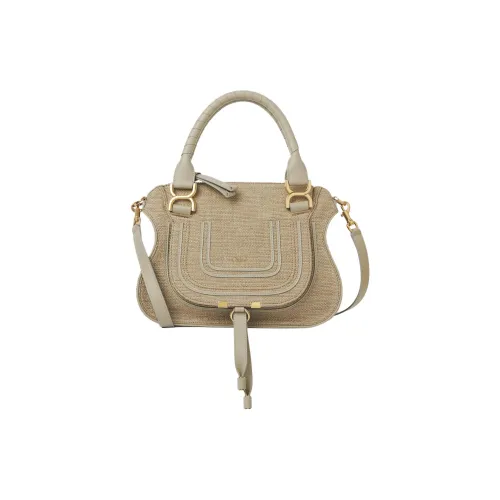 Chloe Marcie Хлопок Сумка через плечо Сумка Маленькая Женская Дымчатый Бежевый