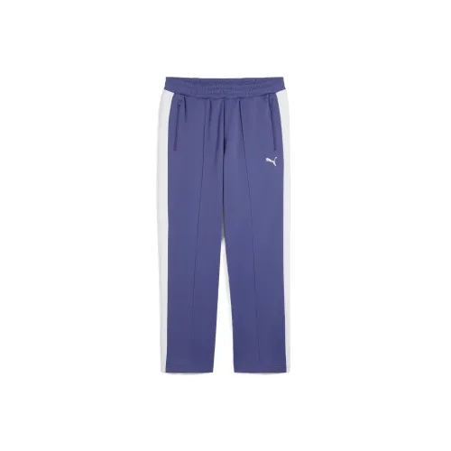 PUMA T7RELAXED Повседневные брюки Мужские Кристалл Синий