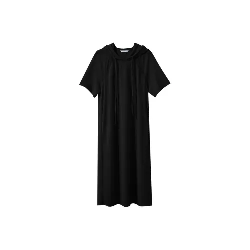 AMII Короткое платье с короткими рукавами женское