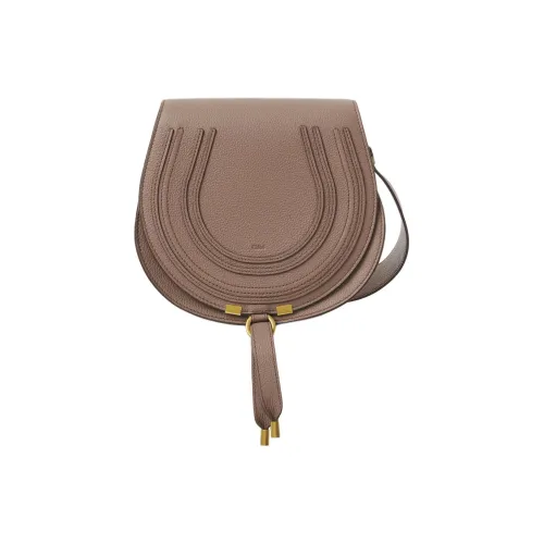 Chloe Marcie Коровья кожа Сумка через плечо Стандартная Женская Wood Розовый