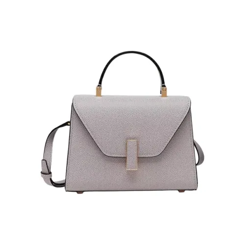 Valextra Iside Коровья кожа Одно плечо Сумка Мини Женская Серый