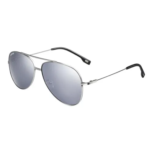 VEGOOS Нержавеющая сталь Металл Резина Aviator Солнцезащитные очки Унисекс Многоцветные