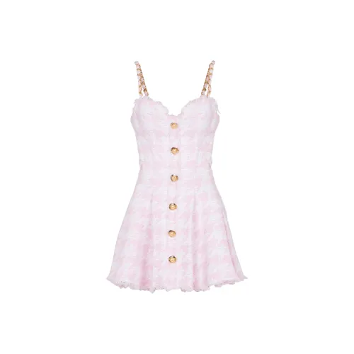 BALMAIN Розовые Женские Слиплатья