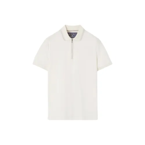 Loro Piana Белая Мужская Поло