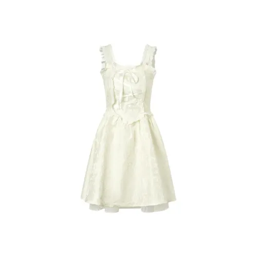 CANTALOVE Белый Женские Слип-платья