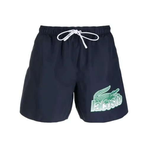 Шорты для спорта для мужчин темно-синие в сотрудничестве с LACOSTE