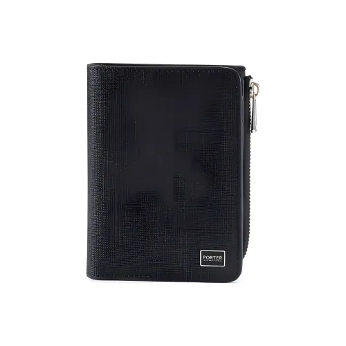PORTER Leather Кошелек Унисекс Черный