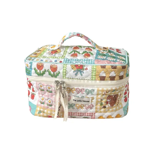Gentle Welcome Cute Patchwork Portable Large Capacity 100% Cotton Patchwork Mat Bags Гентл Уэлком Милый Пэчворк Портативный Большой Объем 100% Хлопок Пэчворк Мат Сумки