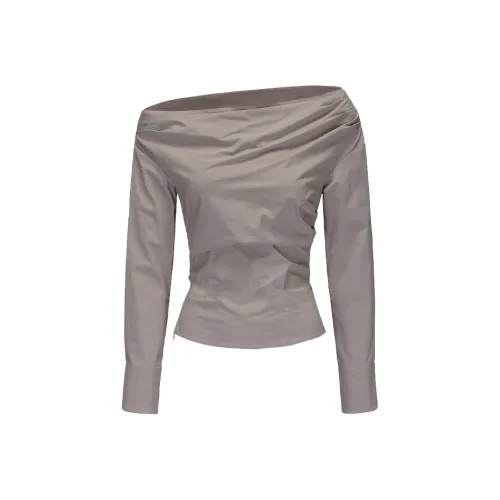 GIMING Серый Женские Короткие Топы