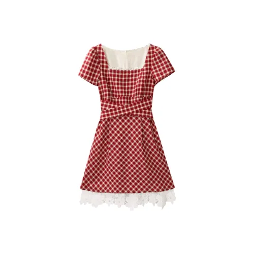 HeartyBite Короткий рукав Платье Женское