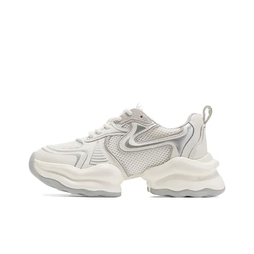 Rosa Bianca Высота Увеличивающие Дышащие Низкие Топ Кроссовки с Толстой Подошвой Женские