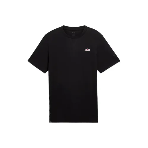 PUMA Essentials Suede Logo WARDROBE T Рубашка Мужская Черная