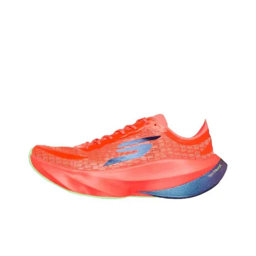 Skechers Aero Tempo Беговые кроссовки Низкий топ Оранжевый Мужской