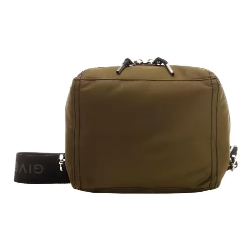 GIVENCHY Pandora Полиамид Сумка через плечо Маленькая Мужская Коричневая