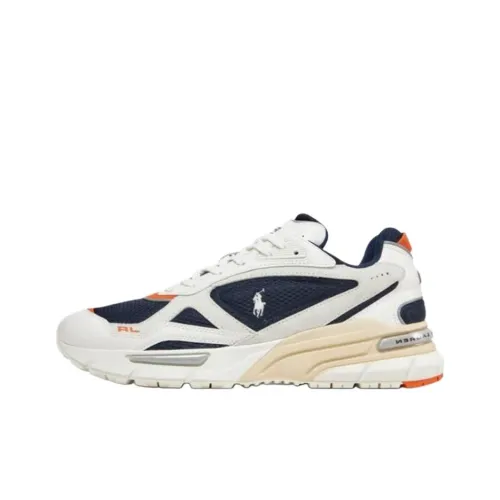 Polo Ralph Lauren Trackster 275 Low Топ Повседневная обувь Мужская Белая