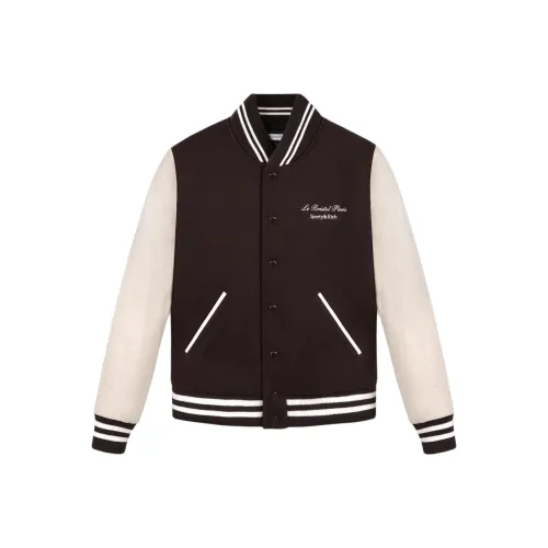 SPORTY RICH X LE BRISTOL Париж SS25 Куртка Женские Шоколад Крем