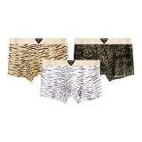 Имбирно-желтый с полосами + водная волна, леопардовый принт + белое основание, полосы