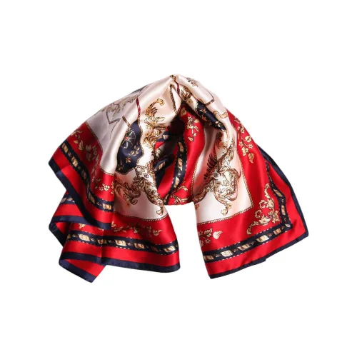 Шарфы из шелка Tutowy Red Bean Женские