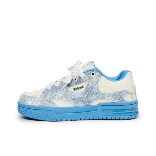 TELENT Амортизация Устойчивость к истиранию Дышащие Низкие Кроссовки для скейтбординга Унисекс Синие