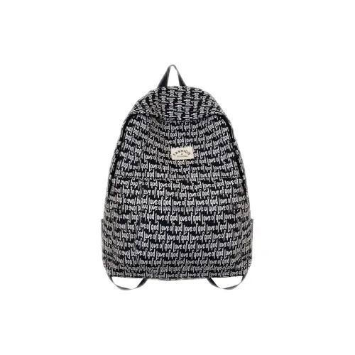 TAIGENU Nylon Backpack Standard Unisex Black TAIGENU Нейлон Рюкзак Стандартный Унисекс Черный