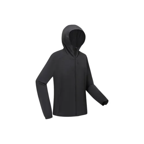 DECATHLON Черная мужская одежда с защитой от солнца