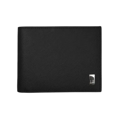 Dunhill Кошелек из телячьей кожи мужской черный